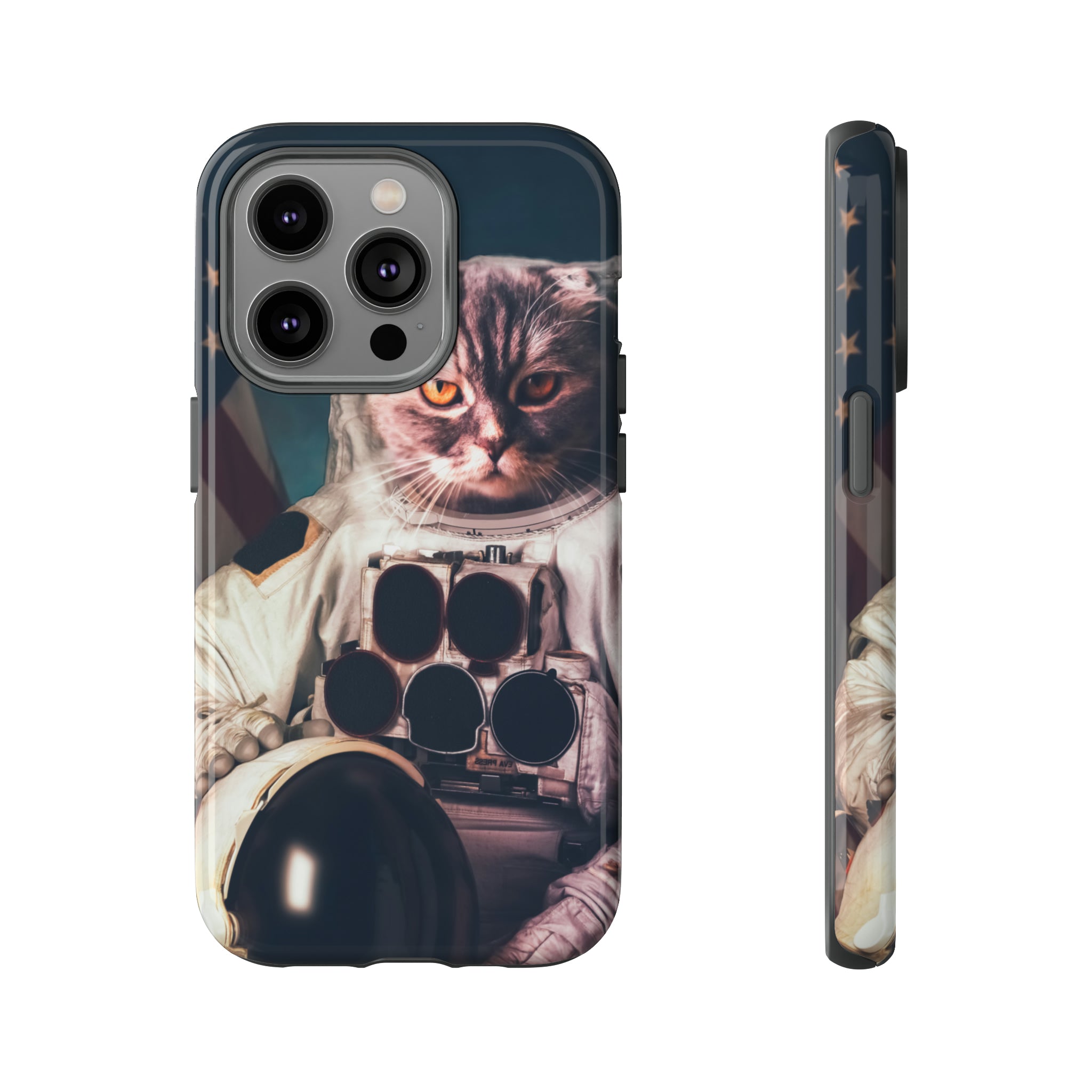 Cat Astronaut - Protective Phone Case