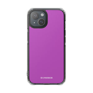 Deep Fuchsia | Phone Case for iPhone (Clear Impact Case - Magnetic)