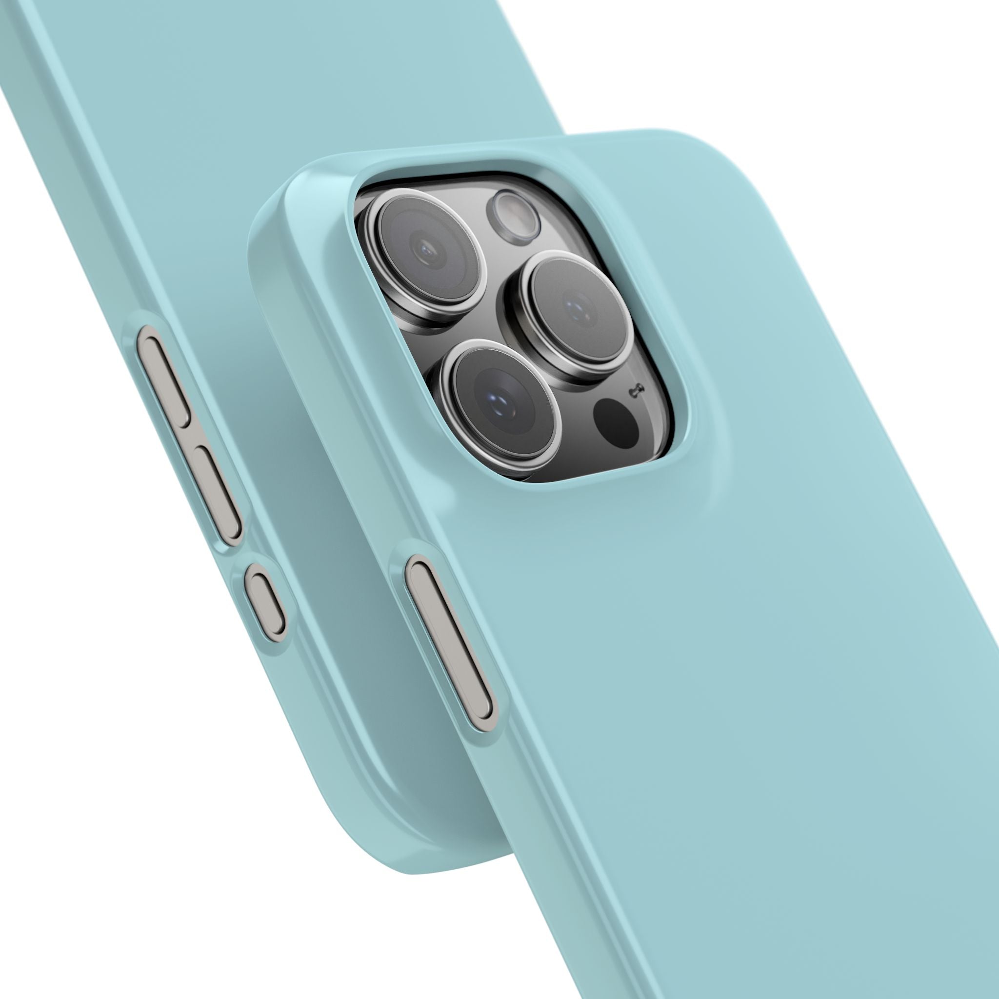 Powder Blue iPhone 16 - Slim Phone Case