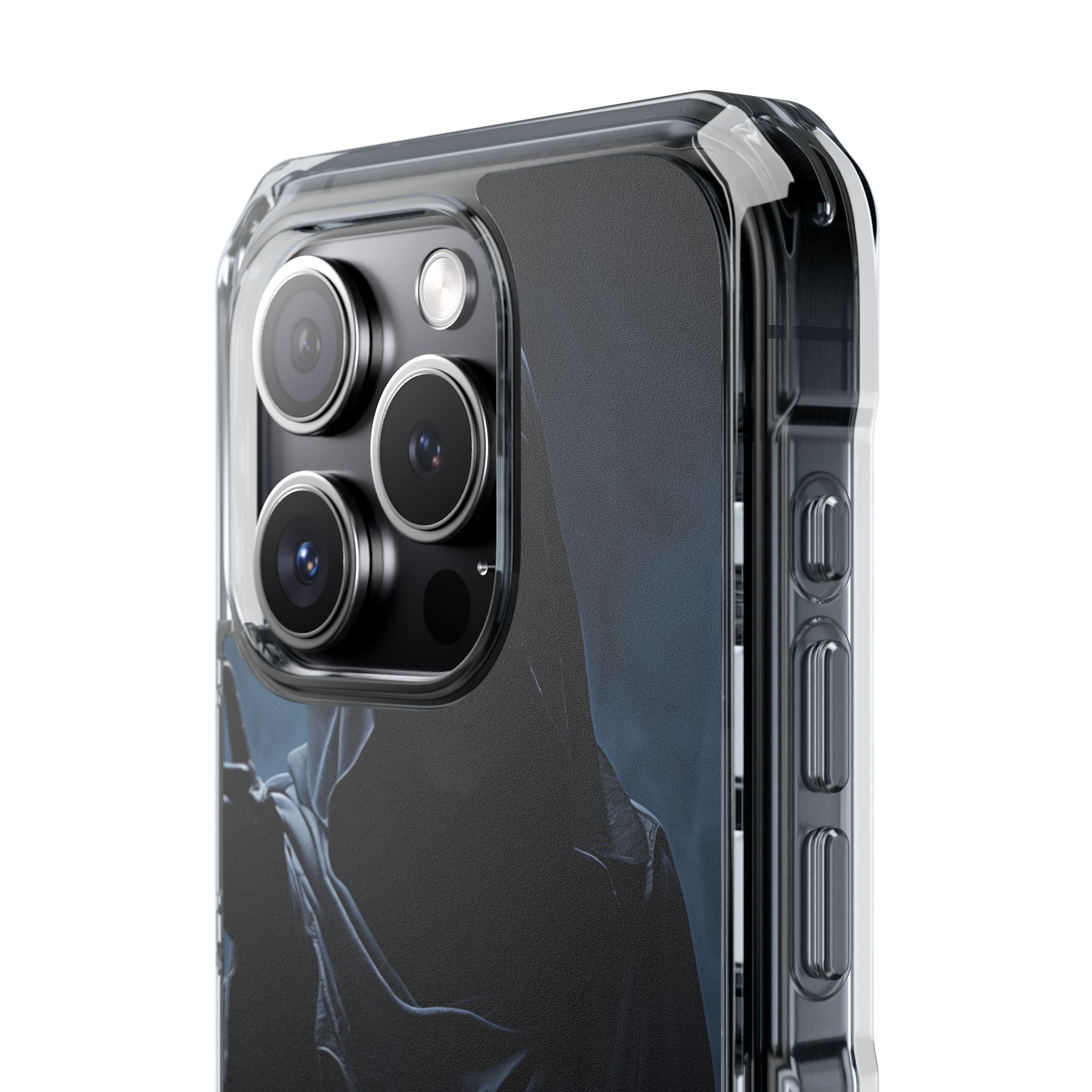 Spectral Guardian Warning iPhone Case - Impact