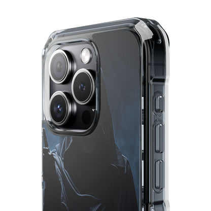 Spectral Guardian Warning iPhone Case - Impact
