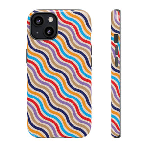 Thin wave Line - Protective Phone Case