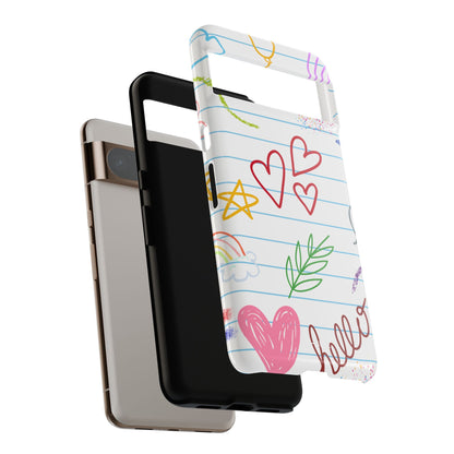 Hearts Dance Happily - Google Pixel Case