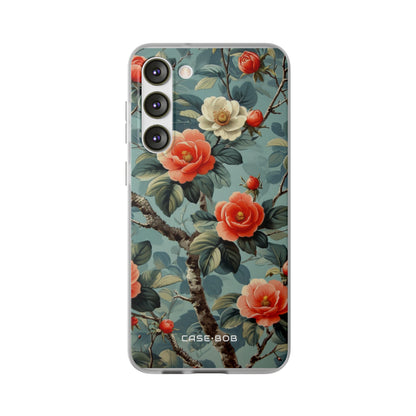 Coral Bloom Samsung S23 Plus Case - Soft