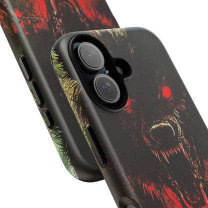 Bloodmoon Wolf's Lament iPhone 16 - Tough Phone Case