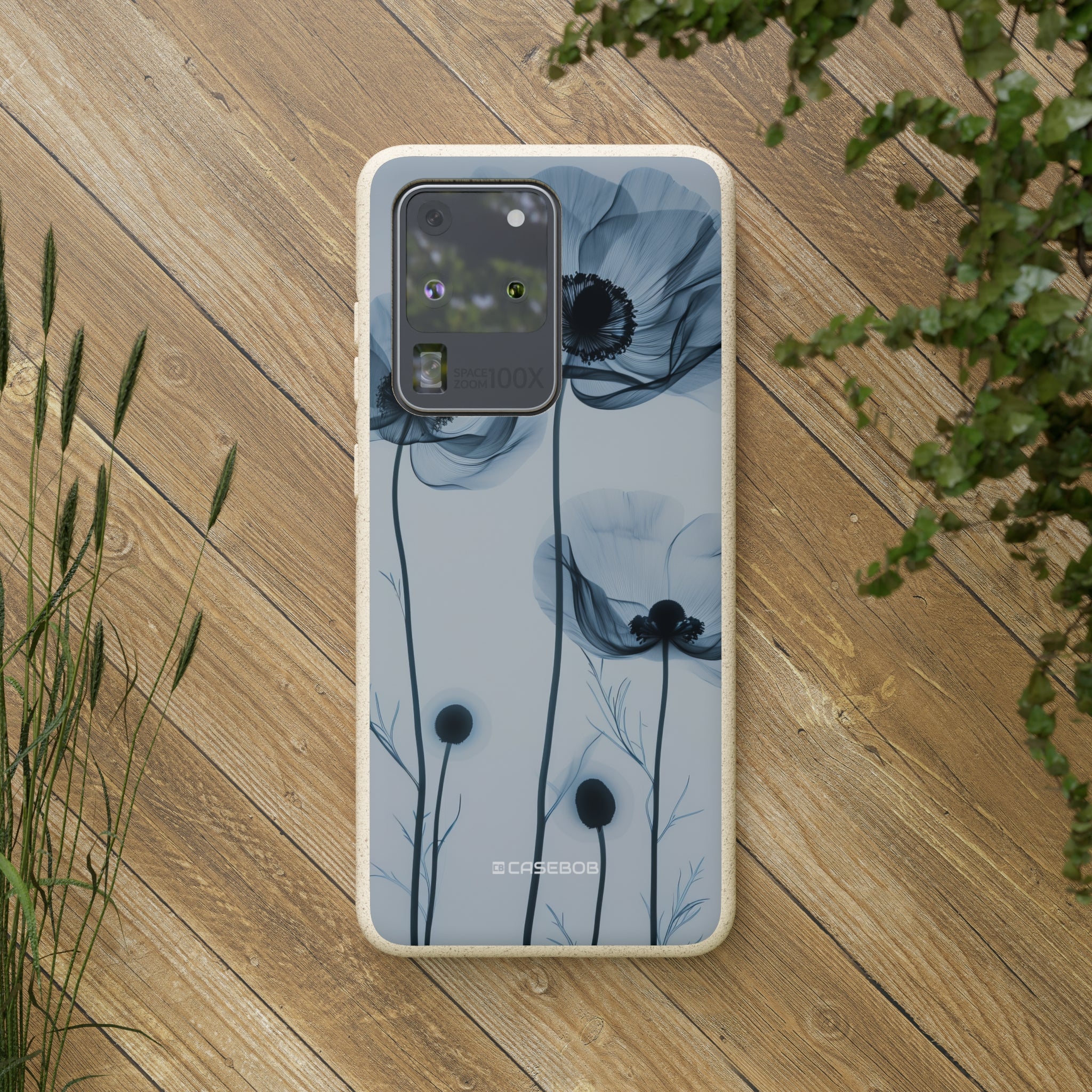 Tranquil Poppy Bloom | Biodegradable Phone Case