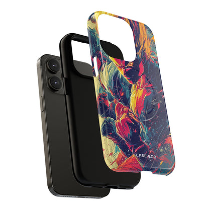 Yellow Fury iPhone 14 Pro Case - Tough+