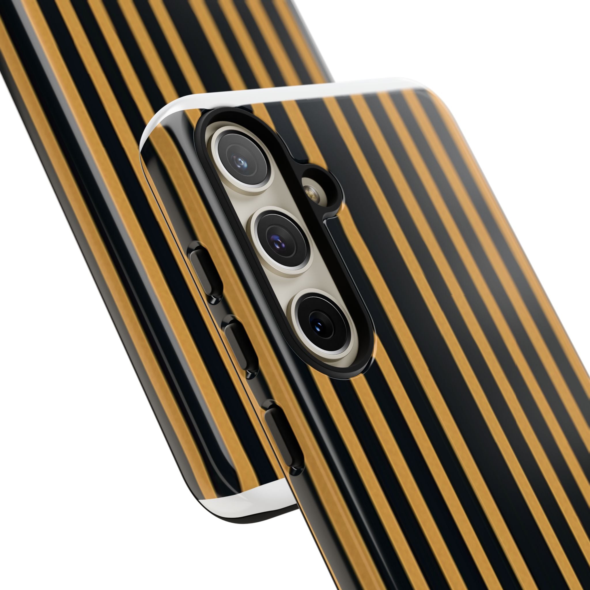 Golden Stripes Samsung S24 Plus Case - Tough