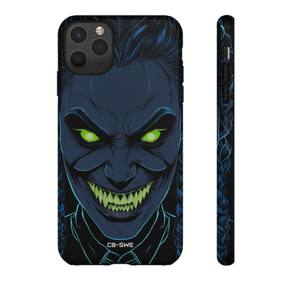 Glowing Eyes Dark Fiend - iPhone Case
