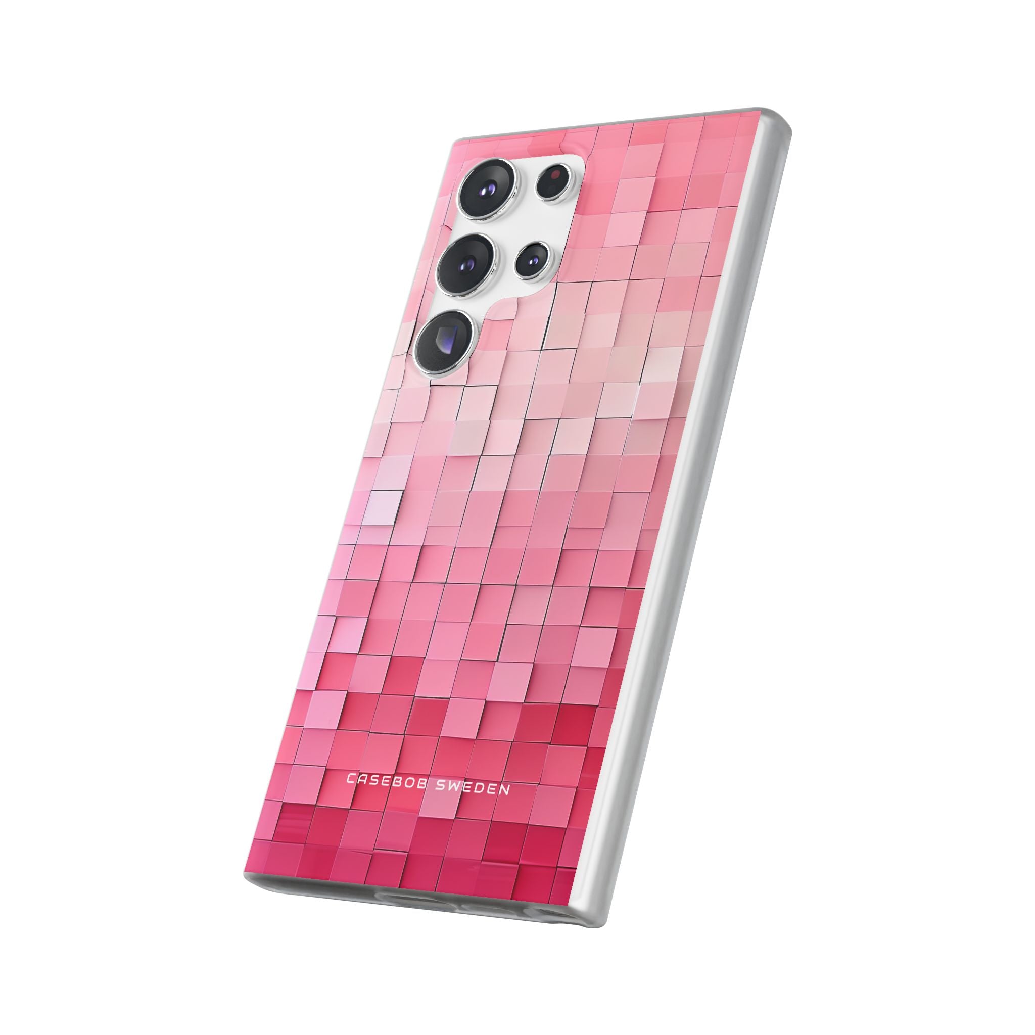 Gradient Pink Mosaic Samsung S23 - Flexi Phone Case