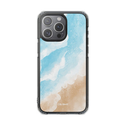 Serene Coastal Whispers iPhone Case - Impact