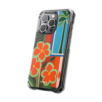 Tropical Geometry Harmony iPhone Case - Impact