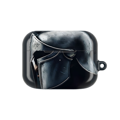 Silver Spartan - AirPods Case