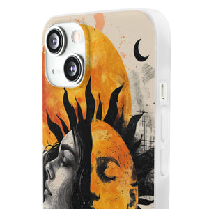 Sunlit Duality | Flexible Phone Case for iPhone