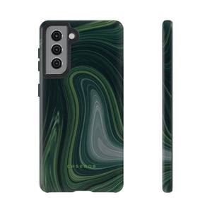 Green Marble - Protective Phone Case