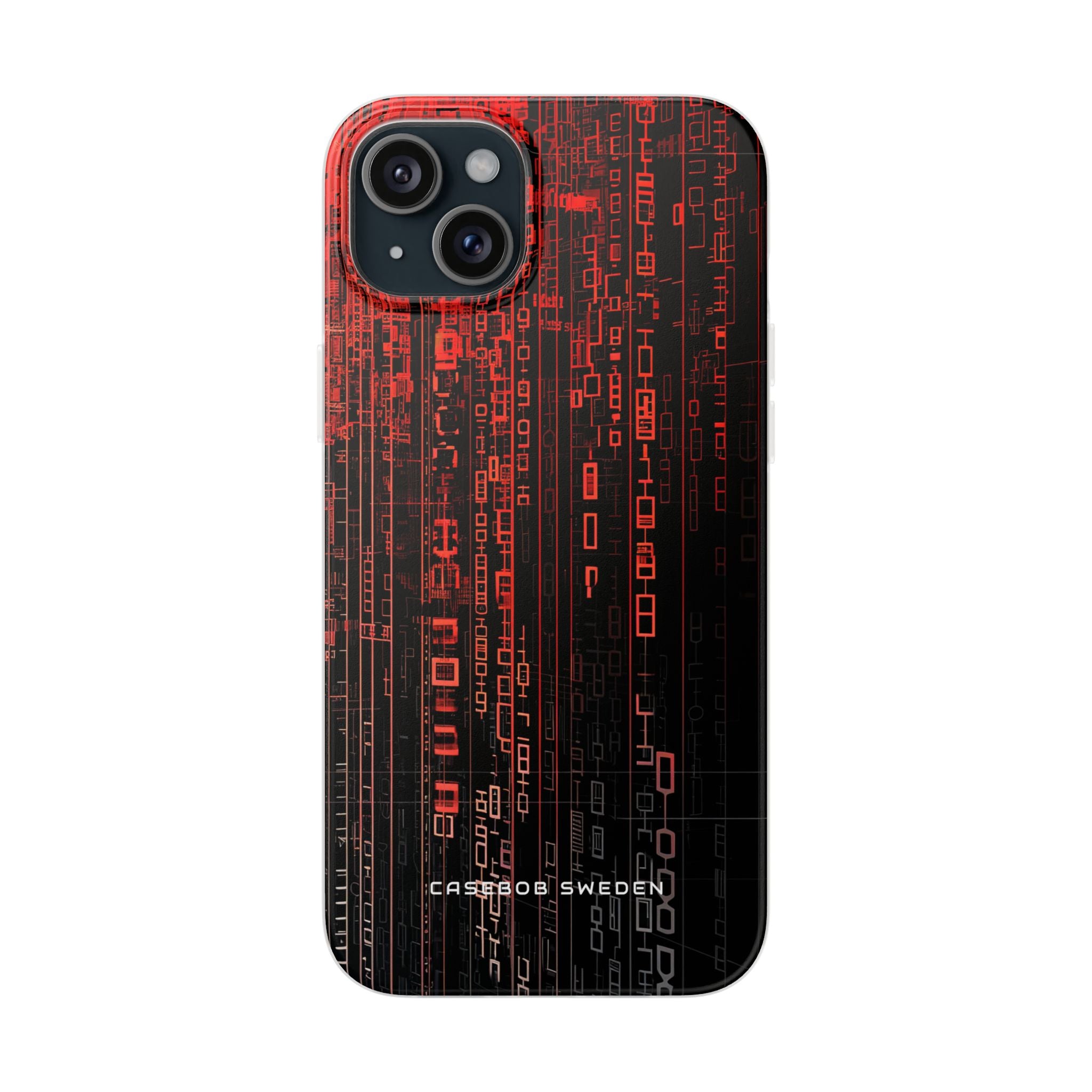 Gradient Cyberflux Network iPhone 15 - Flexi Phone Case