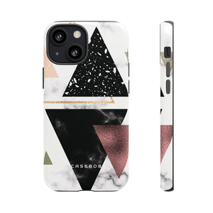 Rose Gold Triangles - Protective Phone Case