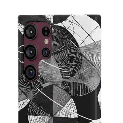 Geometric Elegance | Slim Phone Case for Samsung