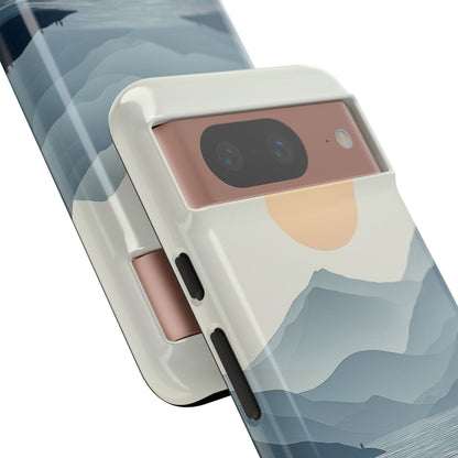 Golden Horizon Google Pixel 8 Case - Tough