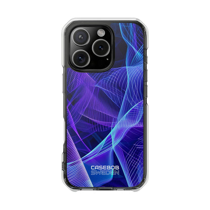 Electric Waveforms iPhone 16 - Impact Clear+