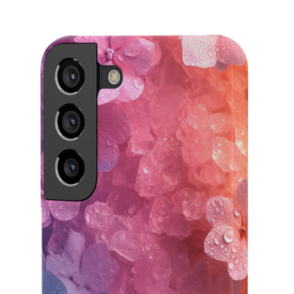 Floral Chill Blooms - Slim Samsung S22 Phone Case