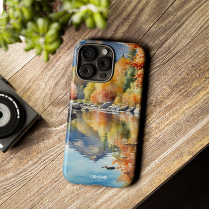 Autumn Leaves Reflect - iPhone Case