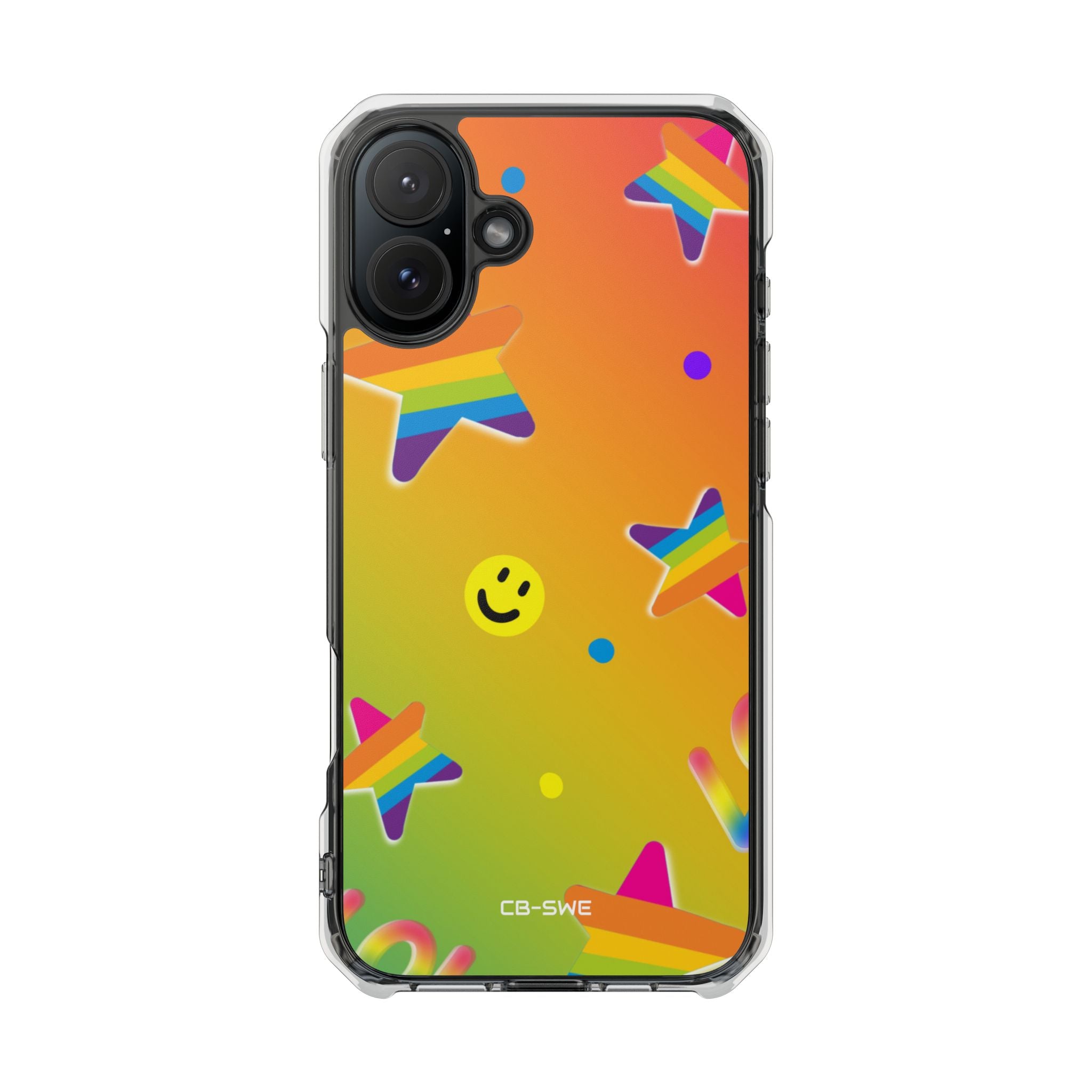 Vibrant Pop Whimsy iPhone Case - Impact