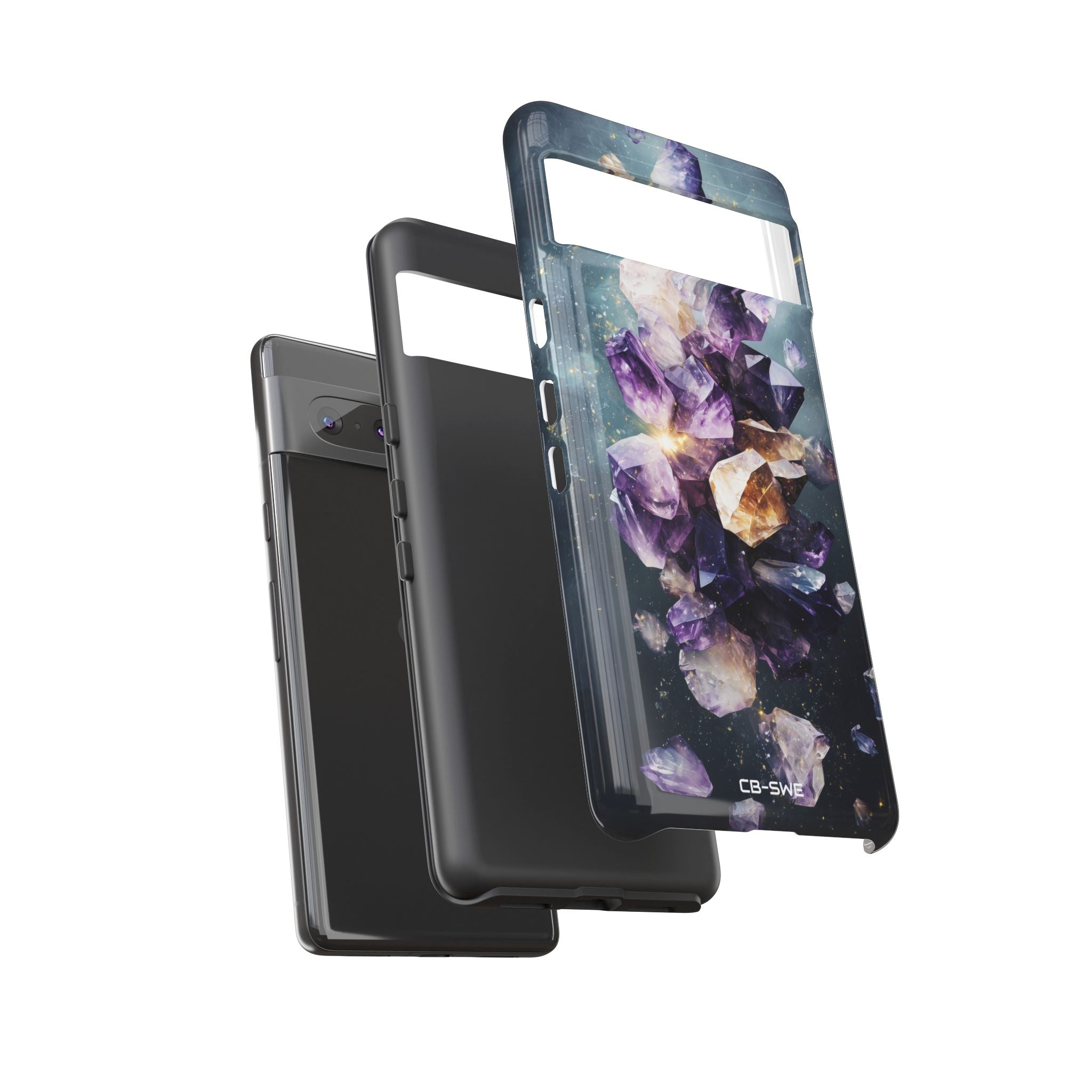 Crystal Forms Emerge - Google Pixel Case