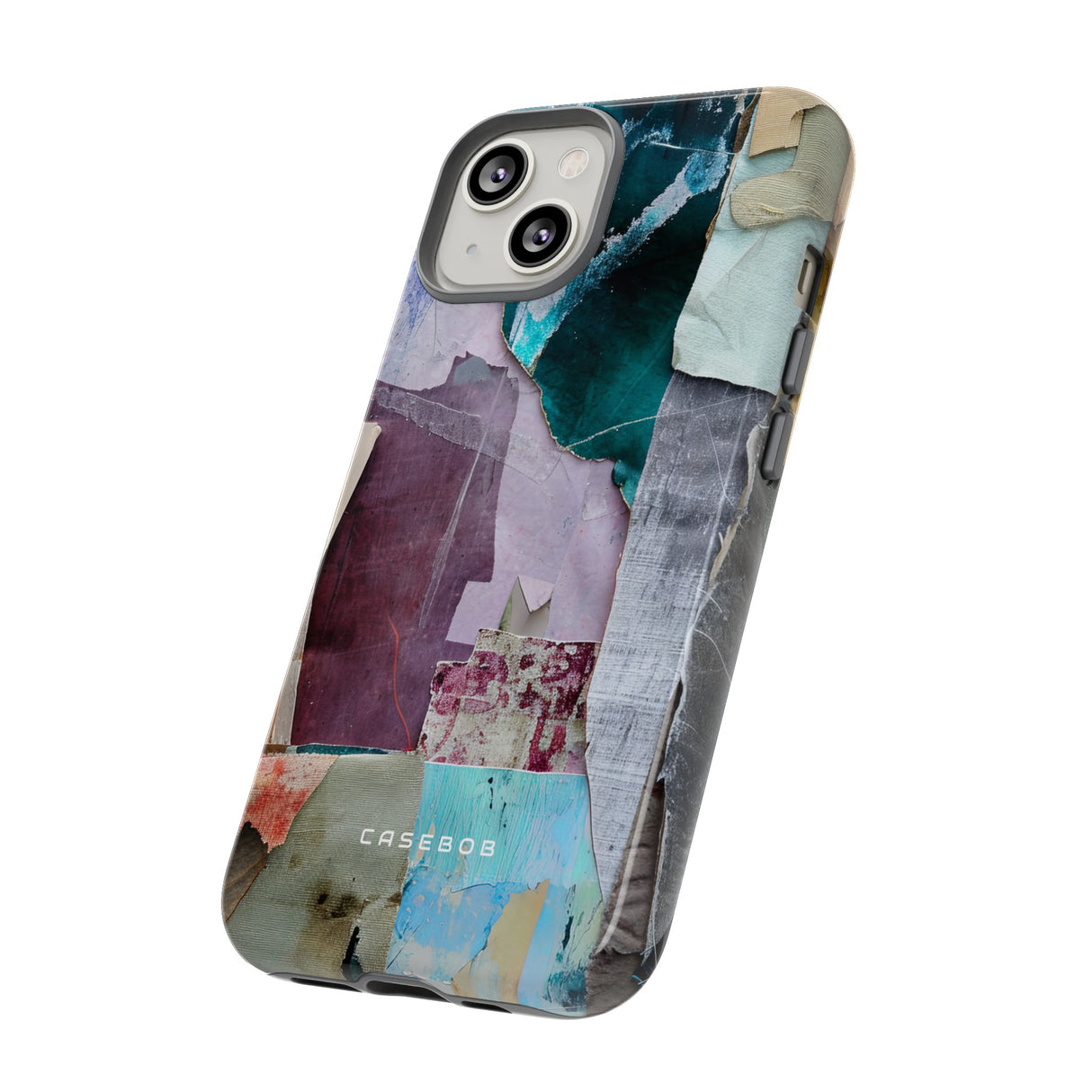 Textured Fabric Fusion - Protective Phone Case