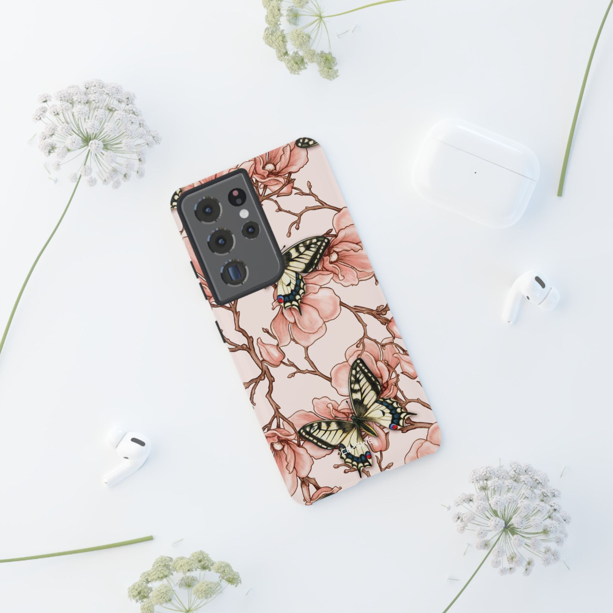 Butterflies and Magnolias Harmony - Samsung Case