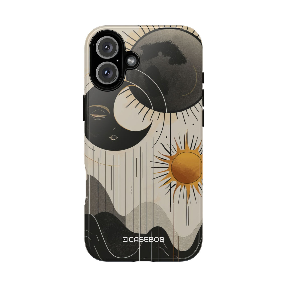 Celestial Harmony: Sun and Moon - for iPhone 16