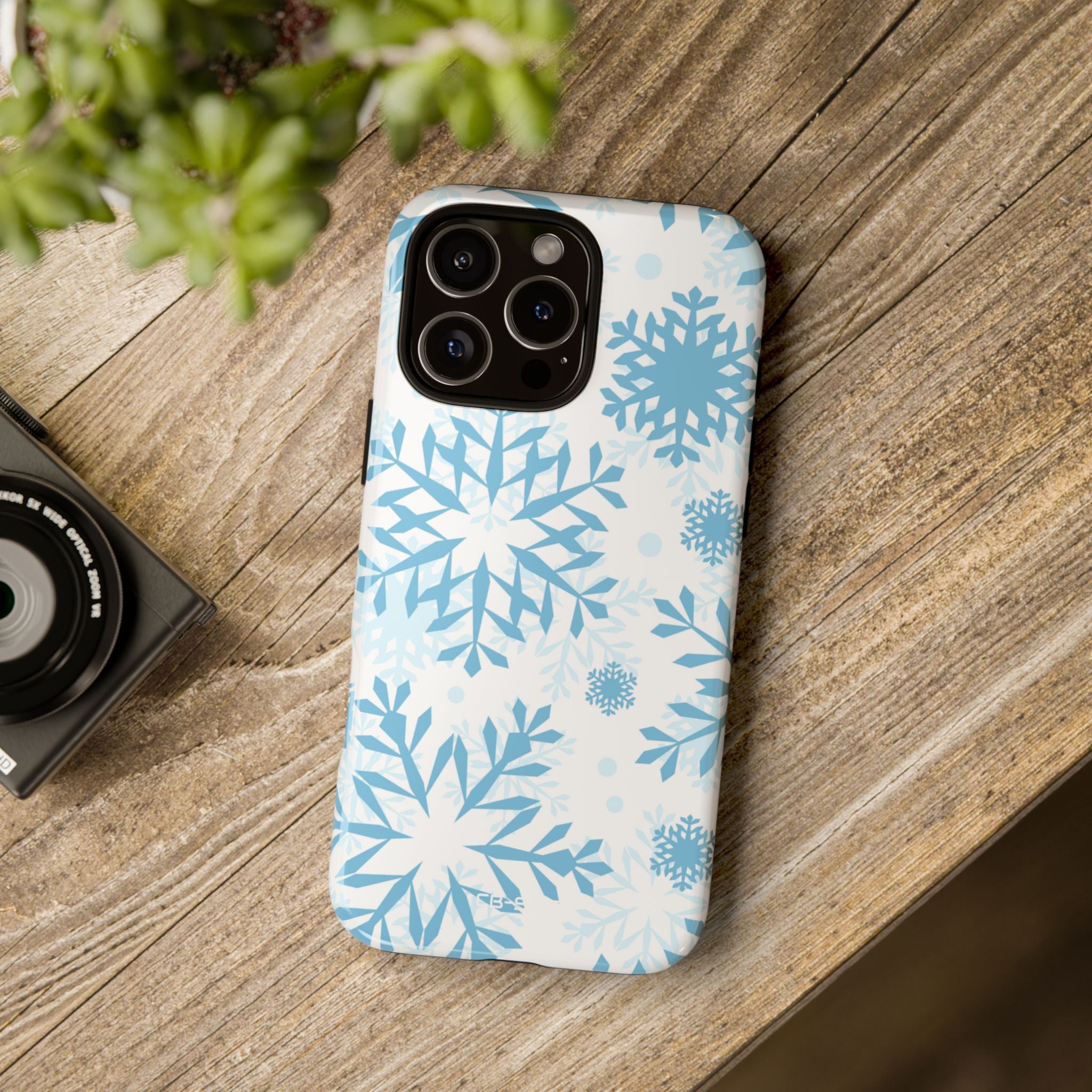 Winter Snowflake Symphony - iPhone Case