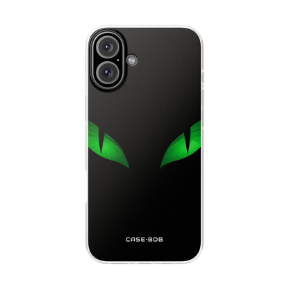 Emerald Gaze iPhone 16 Plus Case - Soft