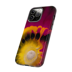 Deep Purple Ink Art iPhone Case (Protective) Phone Case