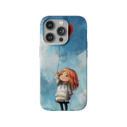 Heart Balloon Whimsy iPhone 14 Pro Case - Soft