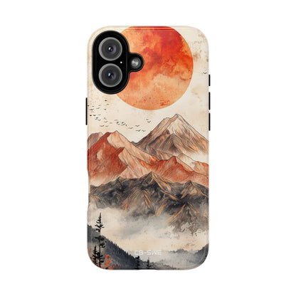 Mountains Greet Sun - iPhone Case
