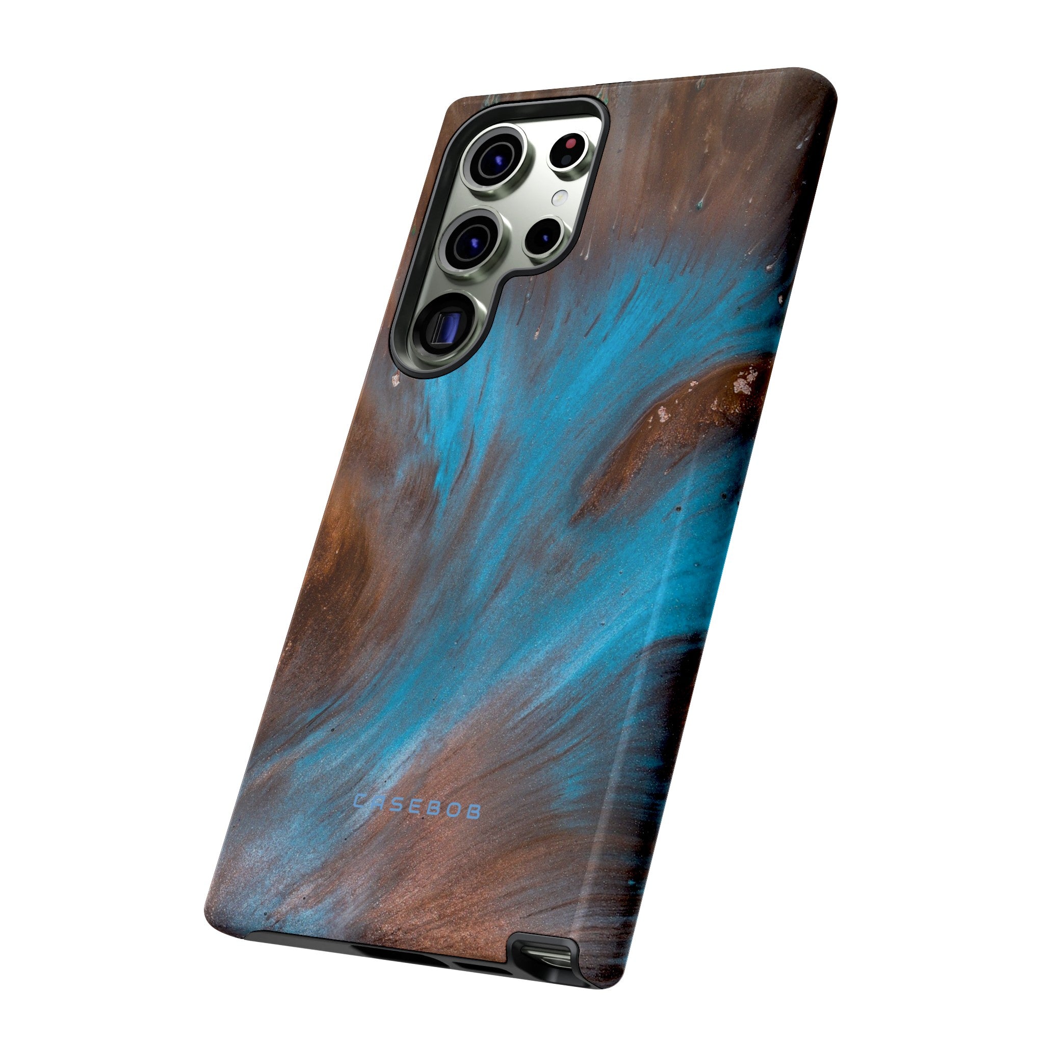 Blue Lagoon Ink Art - Protective Phone Case