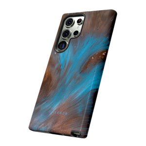 Blue Lagoon Ink Art - Protective Phone Case