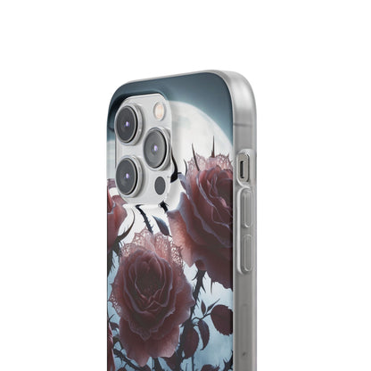 Luminous Rose Thorns iPhone 14 Pro Case - Soft