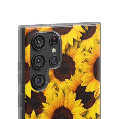 Sunflower Glow Samsung S22 Ultra Case - Soft