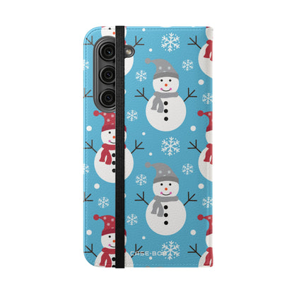 Snowman Glow - Samsung S23+ Case - Wallet