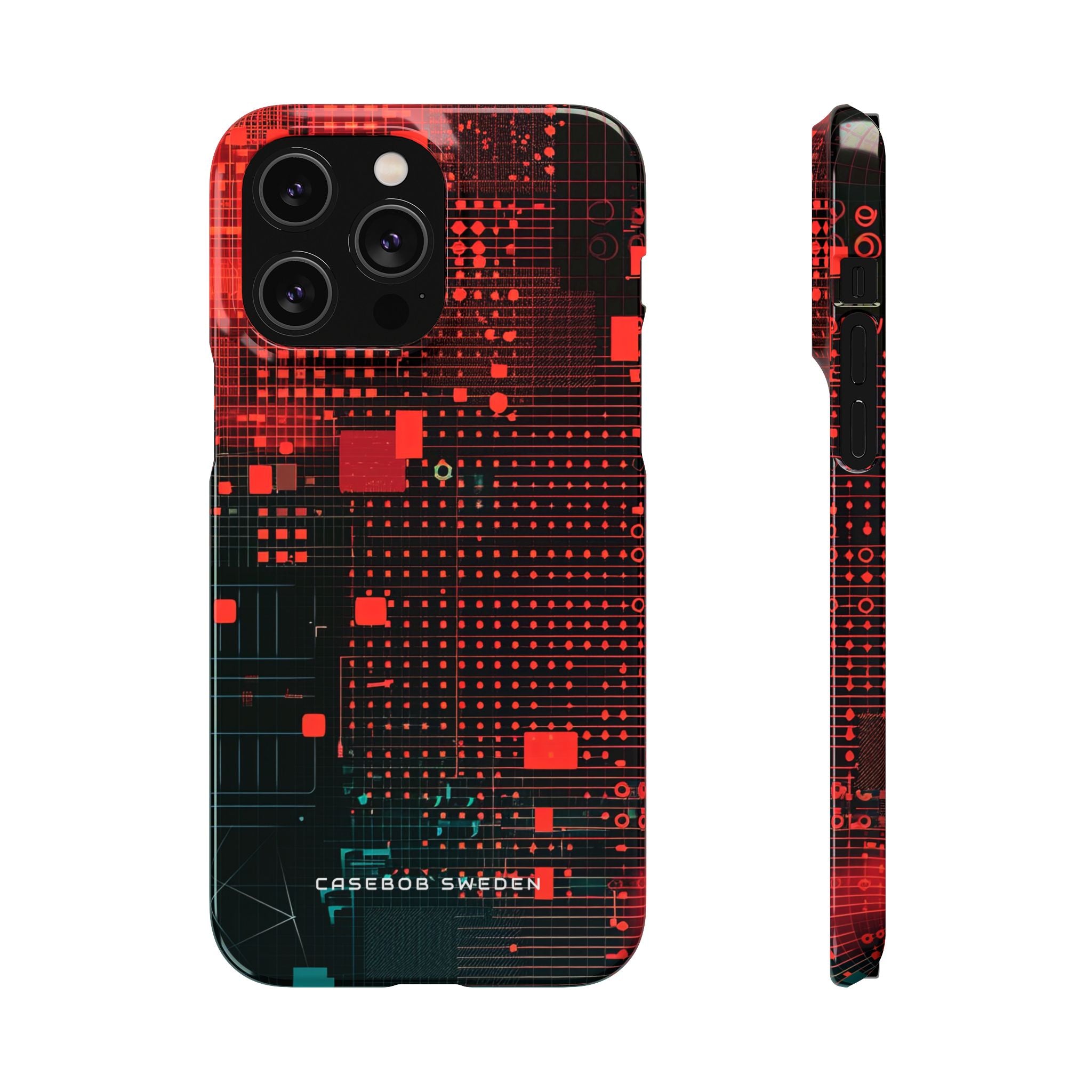 Gradient CyberFlux iPhone 14 - Slim Phone Case