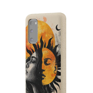 Sunlit Duality | Biodegradable Phone Case