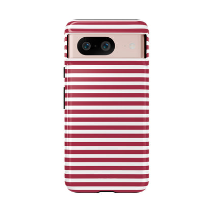 Red Stripes Wrap - Google Pixel Case