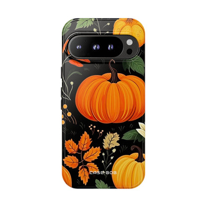 Pumpkin Glow Google Pixel 9 Pro Case - Tough