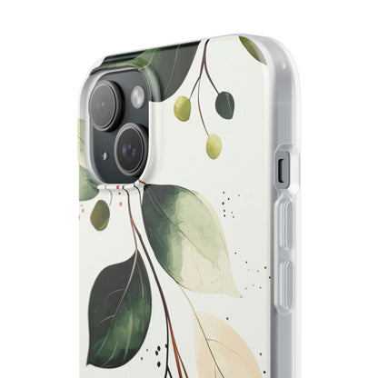 Greenberry Branch iPhone 15 Plus Case - Soft