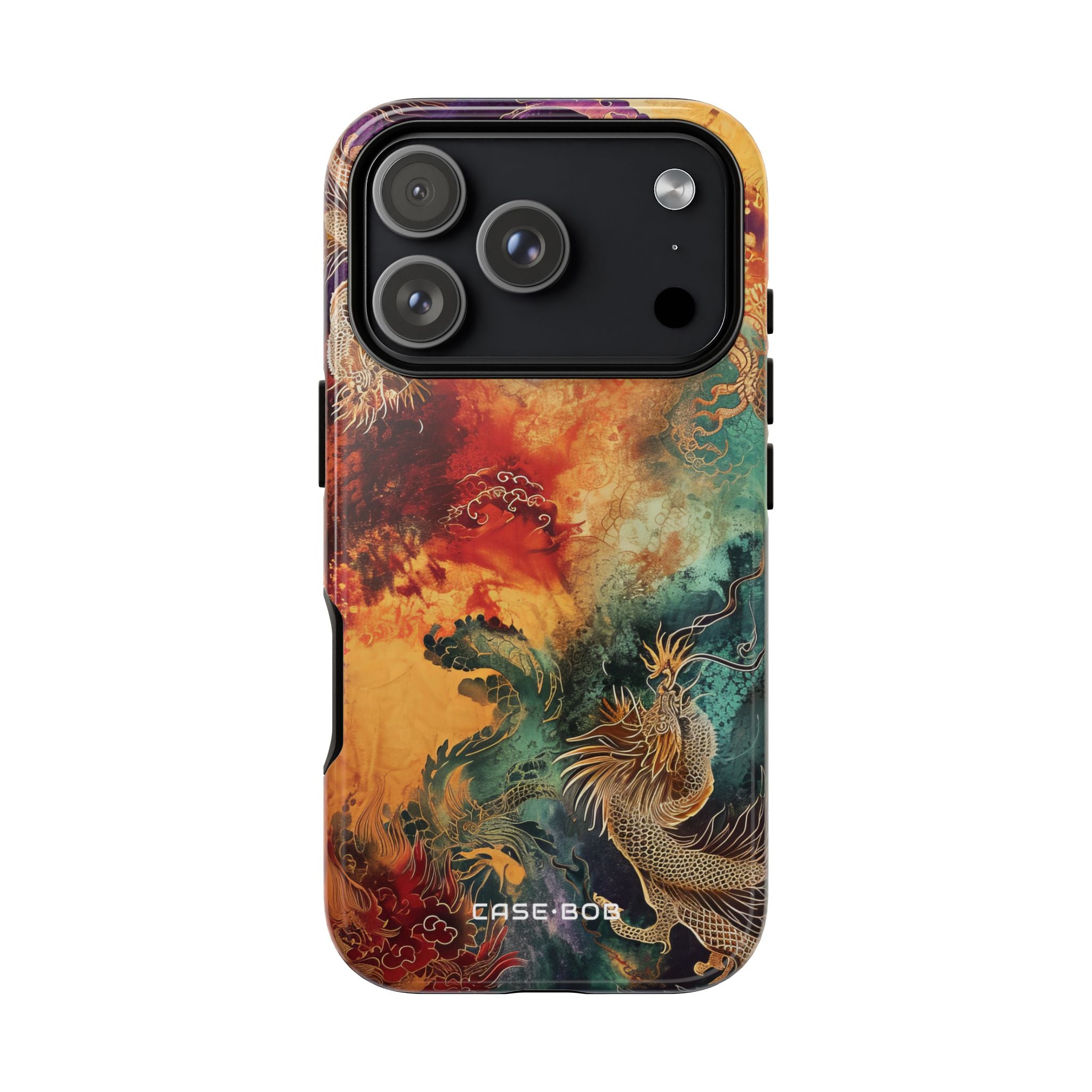 Dragon Ember iPhone 17 Pro Case - Tough