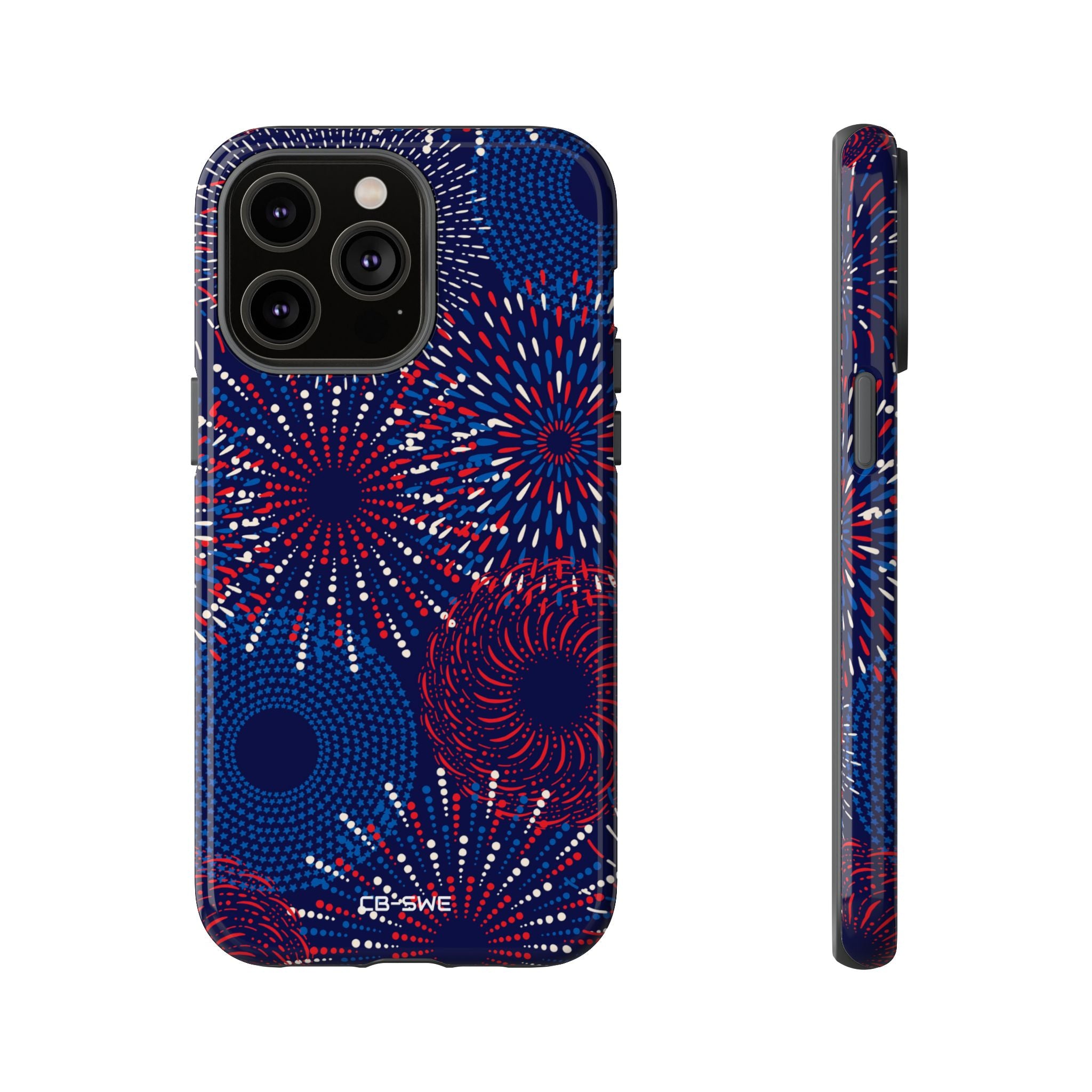 Vibrant Circles Emerge - iPhone Case