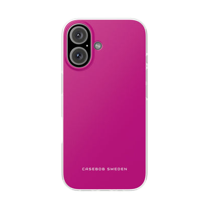 Medium Violet Red iPhone 16 - Flexi Phone Case