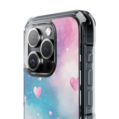 Hearts Float Lightly iPhone Case - Impact